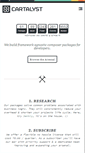 Mobile Screenshot of cartalyst.com